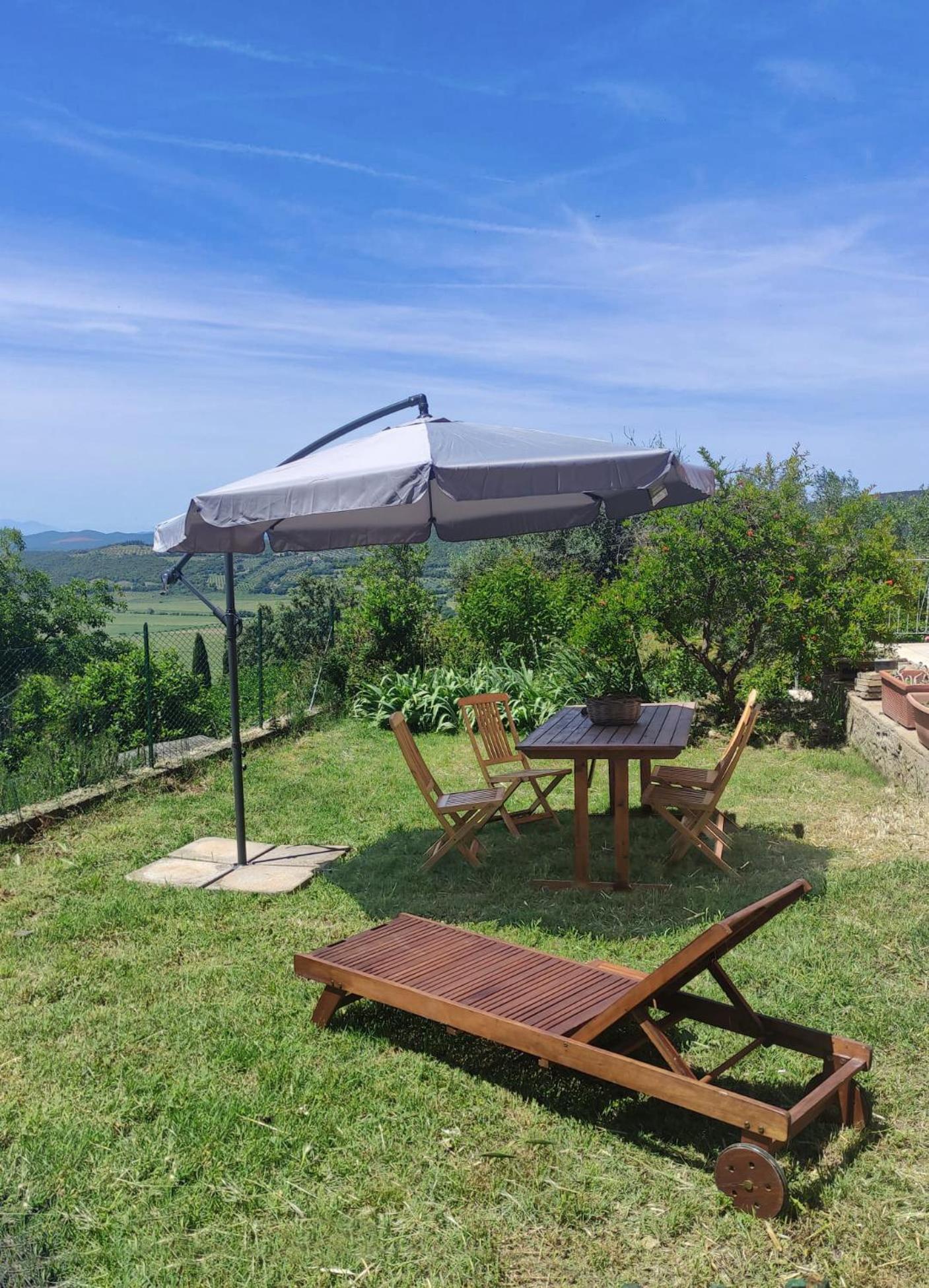 Villa Panoramica Garden Bike Massa Marittima Exterior photo